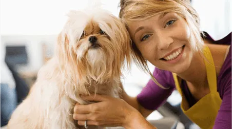 Claire, professional dog groomer